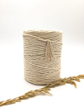 Load image into Gallery viewer, Beach 4mm Recycled cotton spool | Macrame &amp; weaving supplies