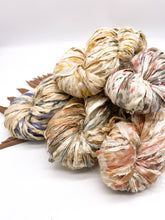 Load image into Gallery viewer, SPECKLED recycled sari silk ribbon - Clover Creations UK