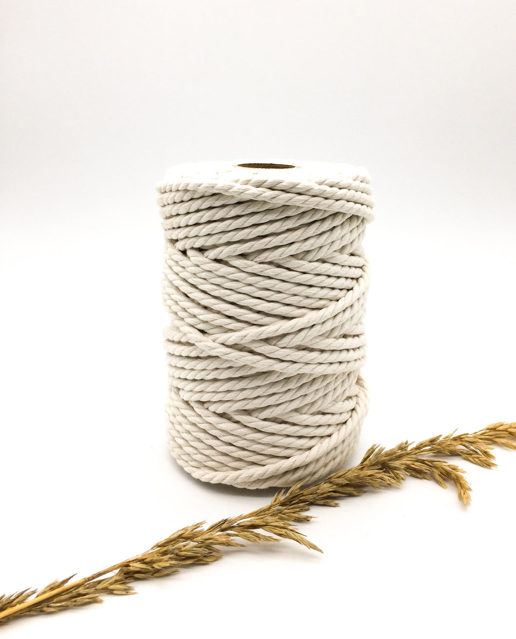 6mm NATURAL Twisted rope - Clover Creations UK