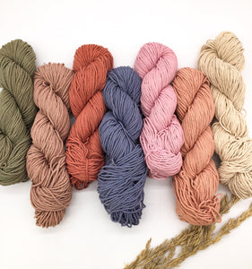 Hand-dyed mini COTTON rope - Clover Creations UK