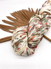 Load image into Gallery viewer, SPECKLED recycled sari silk ribbon - Clover Creations UK