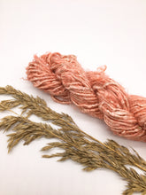 Load image into Gallery viewer, Vegan banana fibre yarn pink red coral